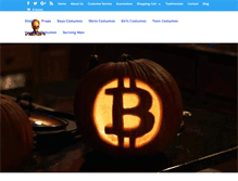 Tablet Screenshot of halloweennation.com